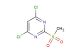 4,6-dichloro-2-(methylsulfonyl)pyrimidine