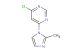 4-chloro-6-(2-methyl-1H-imidazol-1-yl)pyrimidine