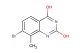 7-bromo-8-methylquinazoline-2,4-diol