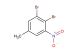1,2-dibromo-5-methyl-3-nitrobenzene