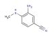 3-amino-4-(methylamino)benzonitrile