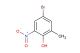 4-bromo-2-methyl-6-nitrophenol