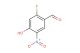 2-fluoro-4-hydroxy-5-nitrobenzaldehyde
