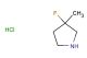 3-fluoro-3-methylpyrrolidine hydrochloride