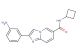 2-(3-aminophenyl)-N-cyclobutylimidazo[1,2-a]pyridine-6-carboxamide