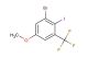 1-bromo-2-iodo-5-methoxy-3-(trifluoromethyl)benzene