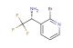 (R)-1-(2-bromopyridin-3-yl)-2,2,2-trifluoroethan-1-amine
