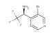 (S)-1-(3-bromopyridin-4-yl)-2,2,2-trifluoroethan-1-amine