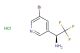 (S)-1-(5-bromopyridin-3-yl)-2,2,2-trifluoroethan-1-amine hydrochloride