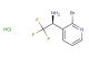 (S)-1-(2-bromopyridin-3-yl)-2,2,2-trifluoroethan-1-amine hydrochloride