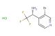 (R)-1-(3-bromopyridin-4-yl)-2,2,2-trifluoroethan-1-amine hydrochloride
