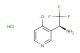 (S)-1-(4-chloropyridin-3-yl)-2,2,2-trifluoroethan-1-amine hydrochloride