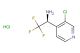 (S)-1-(3-chloropyridin-4-yl)-2,2,2-trifluoroethan-1-amine hydrochloride
