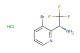 (R)-1-(3-bromopyridin-2-yl)-2,2,2-trifluoroethan-1-amine hydrochloride