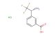 (R)-3-(1-amino-2,2,2-trifluoroethyl)benzoic acid hydrochloride