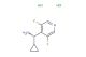 (S)-cyclopropyl(3,5-difluoropyridin-4-yl)methanamine dihydrochloride