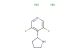 (R)-3,5-difluoro-4-(pyrrolidin-2-yl)pyridine dihydrochloride