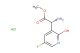 methyl (2R)-2-amino-2-(5-fluoro-2-hydroxypyridin-3-yl)acetate hydrochloride