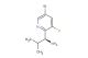 (1S)-1-(5-bromo-3-fluoro(2-pyridyl))-2-methylpropylamine