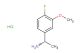 (1S)-1-(4-fluoro-3-methoxyphenyl)ethylamine hydrochloride