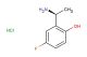 2-((1S)-1-aminoethyl)-4-fluorophenol hydrochloride