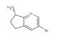 (7S)-3-bromo-6,7-dihydro-5H-cyclopenta[b]pyridin-7-amine