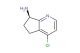 (7R)-4-chloro-6,7-dihydro-5H-cyclopenta[b]pyridin-7-amine