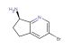 (7R)-3-bromo-6,7-dihydro-5H-cyclopenta[b]pyridin-7-amine