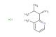 (1S)-2-methyl-1-(3-methyl(2-pyridyl))propylamine hydrochloride