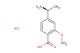4-((1S)-1-aminoethyl)-2-methoxybenzoic acid hydrochloride