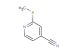 2-(methylthio)isonicotinonitrile