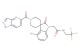 2-(4-bromo-2-oxo-1'-(1H-pyrazolo[4,3-b]pyridine-5-carbonyl)spiro[indoline-3,4'-piperidin]-1-yl)-N-(2,2,2-trifluoroethyl)acetamide
