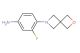 3-fluoro-4-(2-oxa-6-azaspiro[3.3]heptan-6-yl)aniline