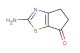 2-amino-4H,5H,6H-cyclopenta[d][1,3]thiazol-6-one