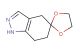 spiro[1,3-dioxolane-2,5'-1,4,6,7-tetrahydroindazole]