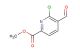methyl 6-chloro-5-formylpicolinate
