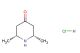 cis-2,6-dimethylpiperidin-4-one hydrochloride