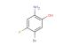 2-amino-5-bromo-4-fluorophenol