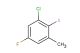 1-chloro-5-fluoro-2-iodo-3-methylbenzene