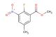 methyl 2-fluoro-5-methyl-3-nitrobenzoate