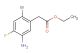 ethyl 2-(5-amino-2-bromo-4-fluorophenyl)acetate
