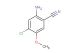 2-amino-4-chloro-5-methoxybenzonitrile