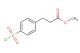methyl 3-(4-(chlorosulfonyl)phenyl)propanoate