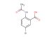 2-acetamido-5-bromobenzoic acid