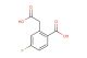 2-(carboxymethyl)-4-fluorobenzoic acid