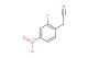2-(2-fluoro-4-nitrophenyl)acetonitrile