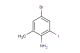 4-bromo-2-iodo-6-methylaniline