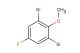 1,3-dibromo-5-fluoro-2-methoxybenzene