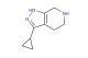 3-cyclopropyl-1H,4H,5H,6H,7H-pyrazolo[3,4-c]pyridine