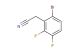 2-(6-bromo-2,3-difluoro-phenyl)acetonitrile